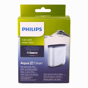 Vandfilter og kalkfilter til Philips og Saeco espressomaskine.